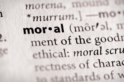 Dictionary Series - Religion: moral
