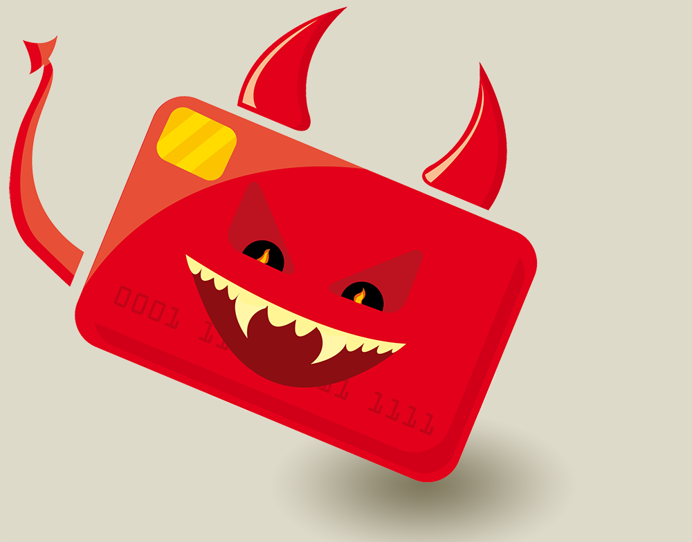 Evil Credit Card.