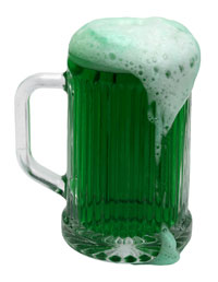 St Patrick's Day Green Beer.