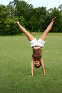 Happy Cartwheel.